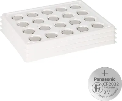 Immagine prodotto di 80x Panasonic CR2032 Batteria al litio a bottone CR2032BS Bulk