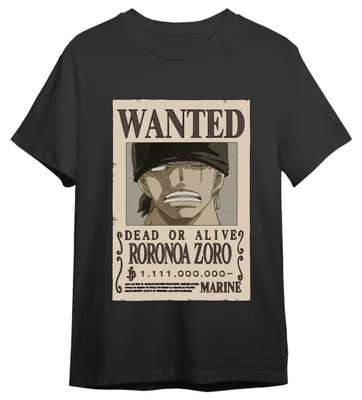 Productafbeelding van One Piece Roronoa Zoro T-shirt voor volwassenen