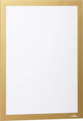 Immagine prodotto di DURABLE Cornice espositiva DURAFRAME® A4, 2 pezzi, Oro, 487230