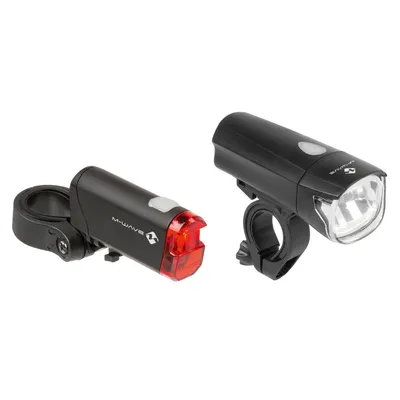Zdjęcie produktu dla Przednia + tylna lampka rowerowa LED z akumulatorem Atlas K 50 z StVZO