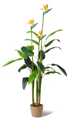 Image de Bird of Paradise - Plante artificielle en pot H160 cm