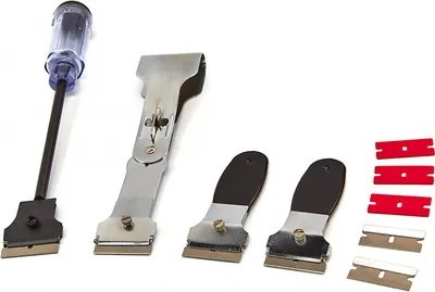 Obrázok produktu pre Sada škrabiek s vymeniteľnými čepeľami