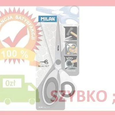 Produktbild von Büroschere 22cm weiß MILAN