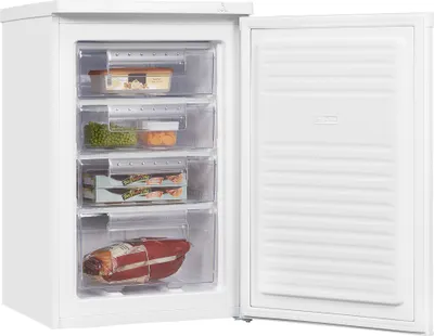 Produktbild von Exquisit Gefrierschrank GS12-040E weiss | Standgerät | 84 l Volumen | Weiß