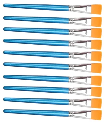 Produktbild von 10-teiliges Pinselset für Acryl- und Ölmalerei