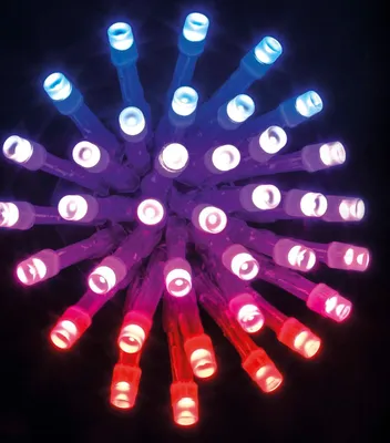 Zdjęcie produktu dla Lampki zewnętrzne wielokolorowe, 100 LED