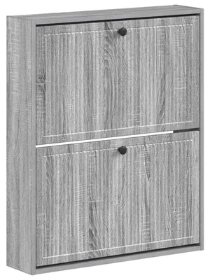 Productafbeelding van vidaXL Wandgemonteerde schoenenkast EDE, 71 x 17 x 86 cm, houtvezel