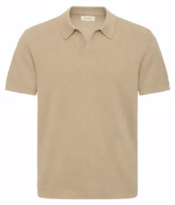 Produktbild von BLEND Kurzarm Poloshirt V-Ausschnitt Haifischkragen Basic Größe: