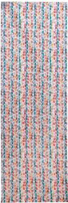 Produktbild von Tischläufer - 40 x 130 cm - Mehrfarbig - Baumwolle - Kästchenmotive