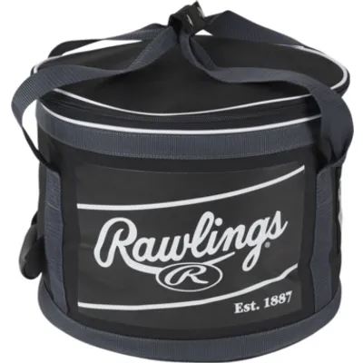 Produktbild von Rawlings RSSBB-3DZ Soft Sided Ball Bag Black/White Baseball/Softball Artikel