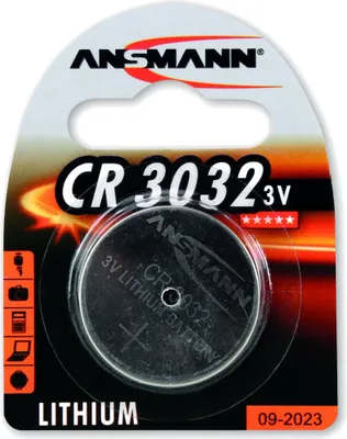 Obrázek produktu pro Ansmann 1516-0013, Baterie na jedno použití, CR3032, Lithium, 3 V, 1 kusů, 550 mAh