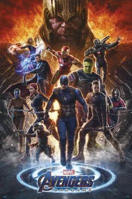 Immagine prodotto di Avengers - Endgame - Personaggi - Poster - Dimensioni 61x91,5 cm