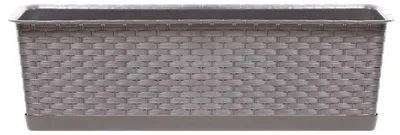 Immagine prodotto di Vaso RATOLLA Case P 500, moka, con sottovaso