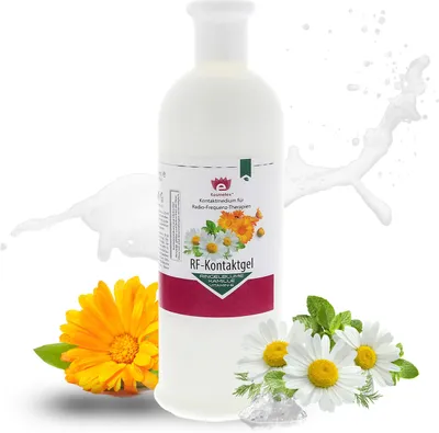 Produktbild von Kosmetex RF-Kontaktgel, Gel für Radio-Frequenz Geräte Meso-Therapie. Mit Kamille, Ringelblume und Vi