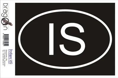 Produktbild von Aufkleber / Autoaufkleber - JDM / Die cut / Auto / OEM - Großbritannien GB - 110X70 mm gelb - Heckscheibe / Heckscheibenaufkleber