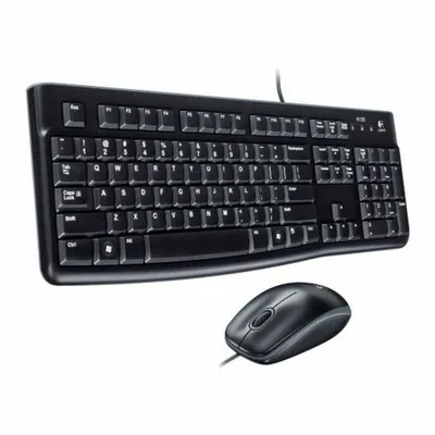 Imagen del producto de Logitech MK120 Teclado + Ratón óptico 1000dpi USB
