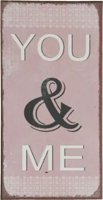 Produktbild von Clayre & Eef Magnet 'You & Me'