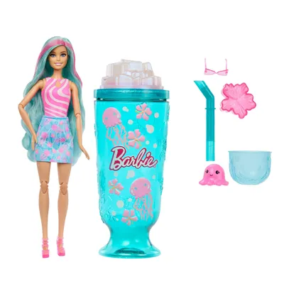 Image de Barbie Pop Reveal JKF62, poupée de mode, pour filles, à partir de 3 ans, convient aux garçons et aux filles, 105 mm, multicolore