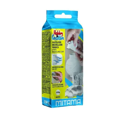 Immagine prodotto di Argilla da modellare, bianca, 250 g, MITAMA 63857
