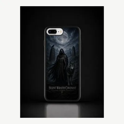 Produktbild von iPhone 7 / 8 Plus Hülle Handyhülle Schutzhülle Case mit Schattengeist Motiv – LUNØIR ©