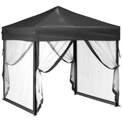 Produktbild von " "Partyzelt Wasserdicht Design - Partyzelt/ Festzelt - Faltbar mit Seitenwänden Anthrazit 2x2 m NeuMöbel 9703868