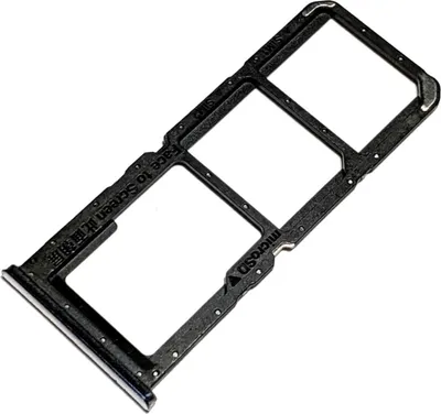 Produktbild von Simkartenhalter passend für Oppo A54 5G (CPH2195), Dual-Nano-SIM + micro-SD, Originalersatz, Silberfarben