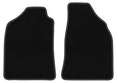 Immagine prodotto di Tappetini anteriori in moquette per Ford Ranger MK2 2007-2012 (pick-up) – 2 pezzi, neri, su misura – Wielganizator BASIC