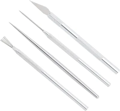 Imagen del producto de Juego de herramientas de modelado, de 4 piezas, de acero inoxidable, de 13,5 a 39 mm, para la fabricación de joyería