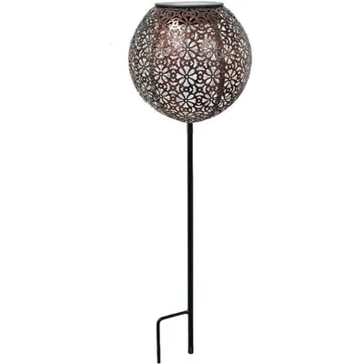 Obrázok produktu pre Lampa solara Galix Retro, kov, 15x45cm, dekoratívne
