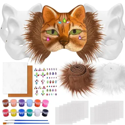 Obrázok produktu pre Omgoods – Sada 23 kusov na výrobu masiek, ideálna na Halloween a cosplay