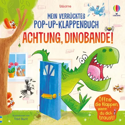 Produktbild von Mein verrücktes Pop-up-Klappenbuch: Achtung, Dinobande!