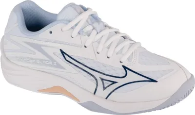 Produktbild von Mizuno Thunder Blade Z White/Halogenblue/Peachparf White/Halogenblue/Peachparf 8,5