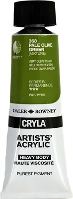 Obrázek produktu pro Daler Rowney Cryla Artists’ Akrylová barva Pale Olive Green 75 ml 1 ks