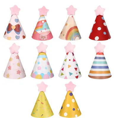Produktbild von Set mit 10 Mini-Hüten für Haustiere