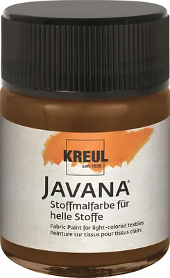 Zdjęcie produktu dla Kreul Javana Farba do tkanin Dark Brown 50 ml 1 szt.