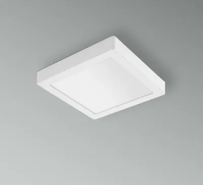 Obrázek produktu pro Stropní a nástěnné LED svítidlo CENTURY PL-QUADRO 220 x 220 x 38 mm, 18 W, 3000 K, 120° rozptyl, IP20