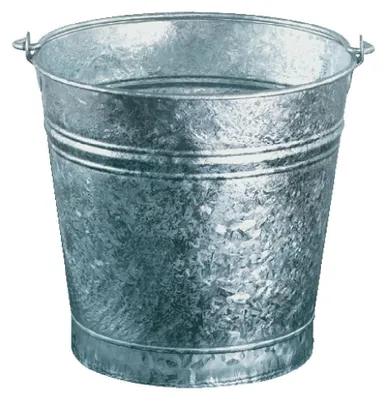Image de Guillouard 40140 : Seau en acier galvanisé, 16 litres