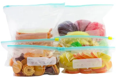 Image de Omgoods - 68 sacs de congélation réutilisables avec fermeture éclair