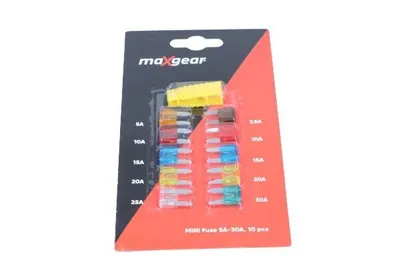 Obrázok produktu pre Páskové Poistky Mini, Sada 5 A – 30 A, 10 Ks