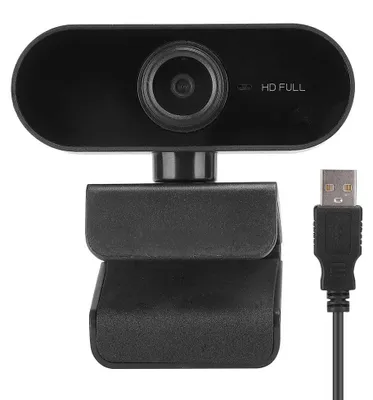 Productafbeelding van 1080P Webcam, USB-webcamera met Microfoon voor Videogesprek
