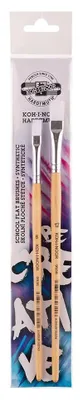 Produktbild von Flachpinsel- Set "SYNTHETIC" 2er Set