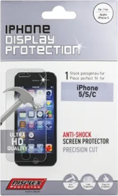 Produktbild von Displex Anti Shock Panzer Displayschutzfolie für Samsung Galaxy S4