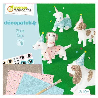 Produktbild von Kreativset Décopatch, Hunde 3609510541347