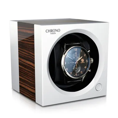 Produktbild von Chronovision - One - Makassar Hochglanz / Weiß Seidenmatt - 70050/101.19.12