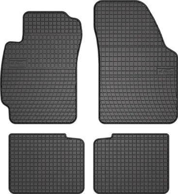 Zdjęcie produktu dla Dywaniki gumowe do Honda HR-V I 1999-2006 (crossover) – 4 szt., czarne, dopasowane