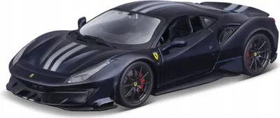 Zdjęcie produktu dla Bburago 18-26026B - 1:24 Race & Play Ferrari 488 Pista niebieski - Model samochodu