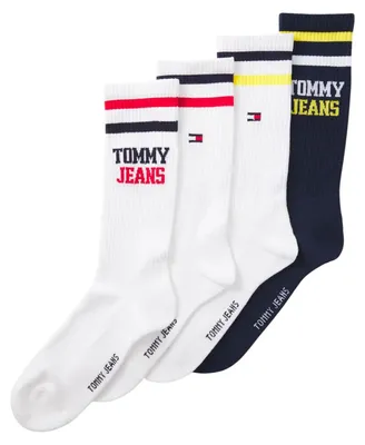 Produktbild von Tommy Jeans - Socken für Herren (4er-Pack) NA1157 (43 EU - 47 EU) (Weiß/Blau)