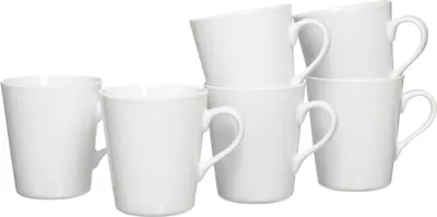 Produktbild von Ritzenhoff & Breker Vio, Set, 0,33 l, Weiß, Porzellan, Tasse, Kaffee