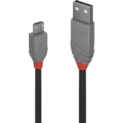 Produktbild von LINDY USB 2.0 Kabel Typ A/Micro-B Anthra Line M/M 5m