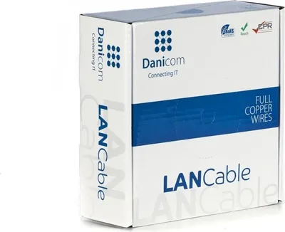 Produktbild von DANICOM CAT6 UTP 50m Starrleiter - LSZH (Dca)